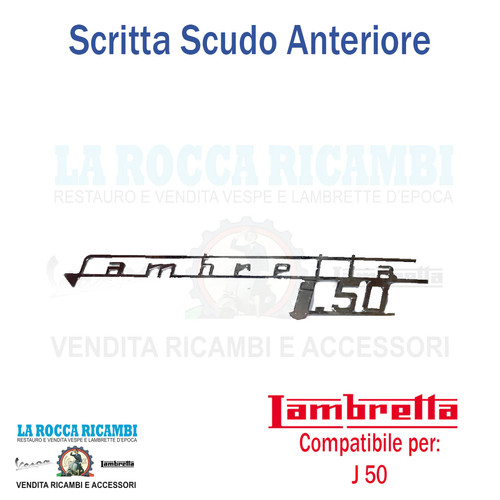 Scritta sottile lambretta j - scritta, "lambretta