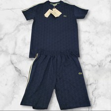 Completo lacoste monogram blu - lacoste,