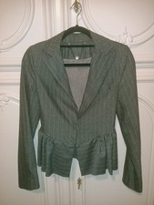 Tailleur pantalone gessato