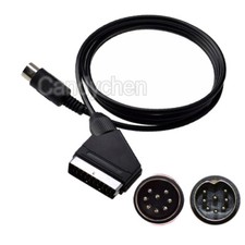 Cavo RGB Scart PAL Pin C/V per