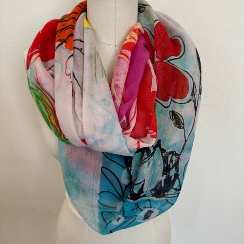 Sciarpa boho rettangolare - boho,