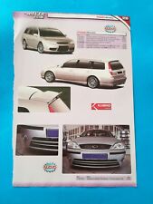CLIPPING ARTICOLO DI GIORNALE CAR TUNING FORD MONDEO DA COLLEZIONE - (77)