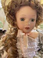 Vintage Porcelain Doll -