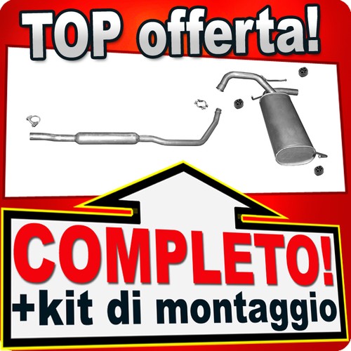 Scarico per fiat sedici 6 - fiat, 1.6