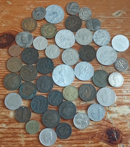 Lotto monete numismatica - 45,