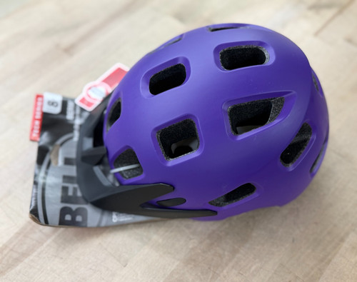 Casco bici bell berm viola - bici,