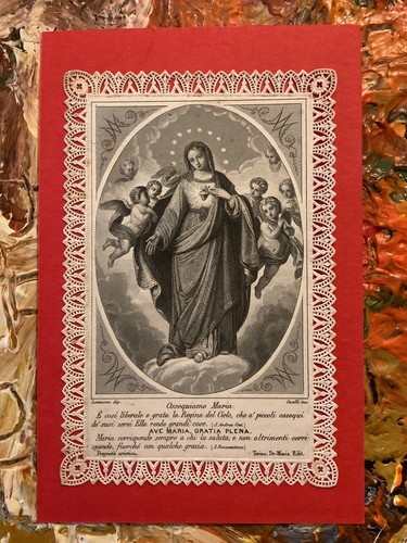 Santino trinato sacro cuore - trinato, di