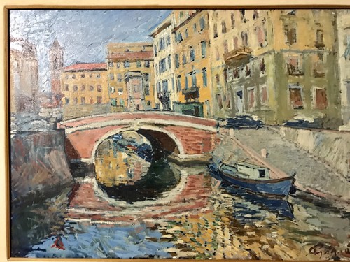 Paulo ghiglia olio tela - paulo, su