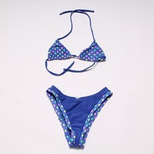 Costume EXTRA RIO NUOVO tg. M (Cod.CMS59) Blu Dead Stock 2 pezzi Bikini