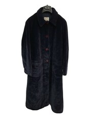 Armani jeans cappotto giubbotto jacket long giacca tg 44 donna woman coat viola