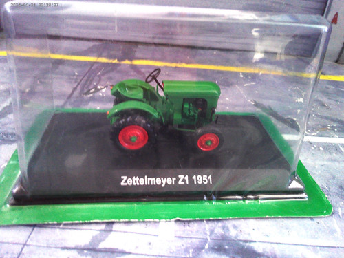 Trattore zettelmeyer verde - trattore,