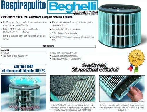 Beghelli ionizzatore purifica - beghelli,