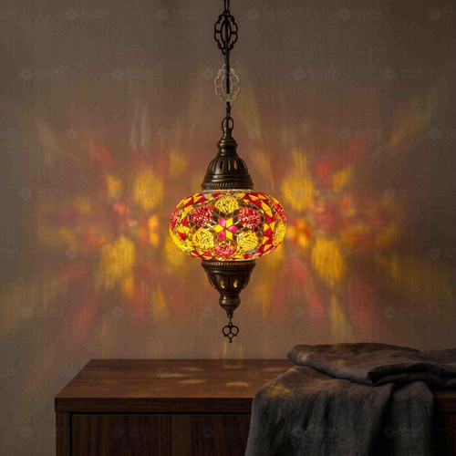 Lampada sospensione mosaico - a,