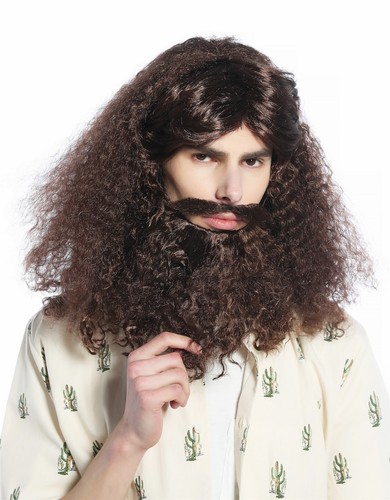Parrucca barba set - parrucca,