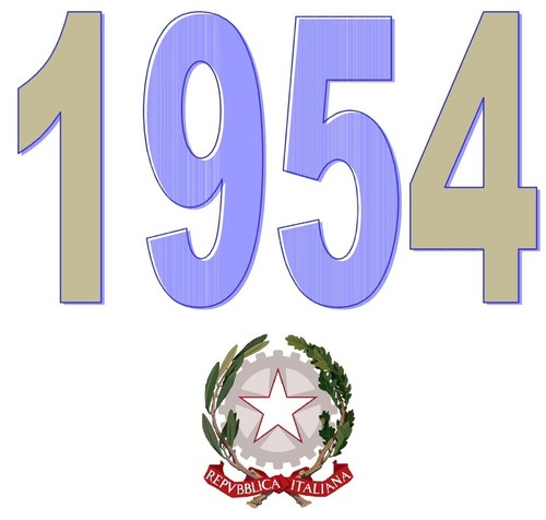 Italia 1954 singolo - 1954, annata