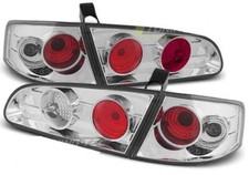 Coppia Di Fari Posteriori Seat Ibiza 6L 02-08 CROMO