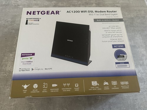 Modem router netgear ac1200 - modem,