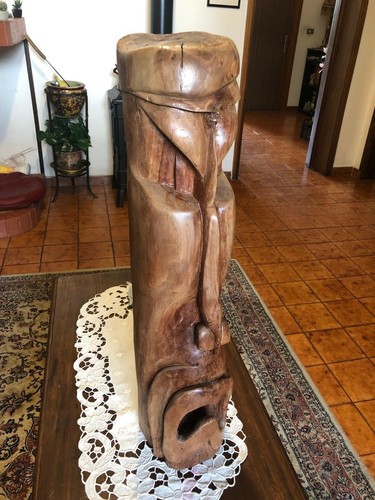 Maschera sarda legno - maschera,