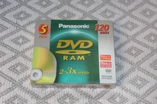 Panasonic DVD Ram 5 CONFEZIONI
