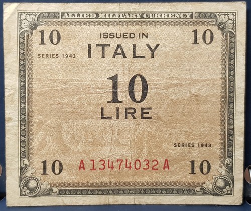 Banconota occupazione
