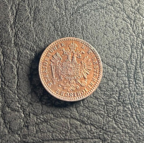 Austria 1860a centesimo unc - austria, 1