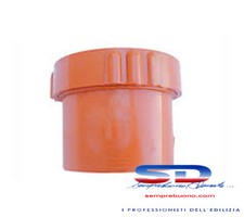 TAPPO A VITE PER TUBO IN PVC