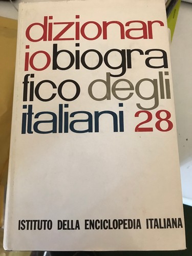 Dizionario biografico degli - dizionario,