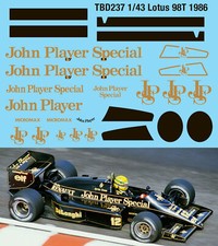 1/43 Decals per Lotus 98T John