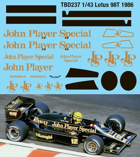 Decals per lotus 98t - per,