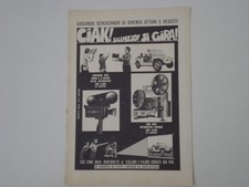 advertising Pubblicità 1973 CINEPRESA PROIETTORE CINE MAX