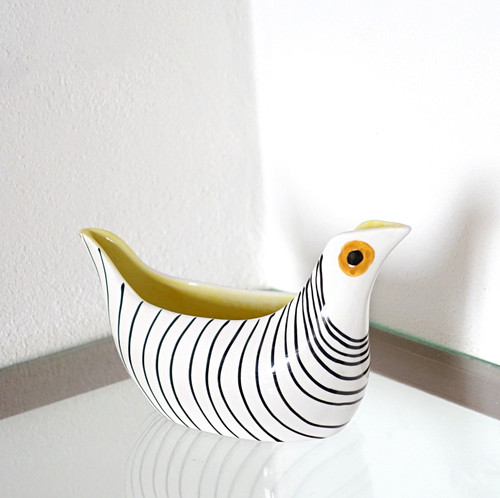 Cestino vintage ceramica forma