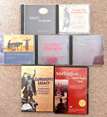 Gurdjieff dvd cd - cd, music