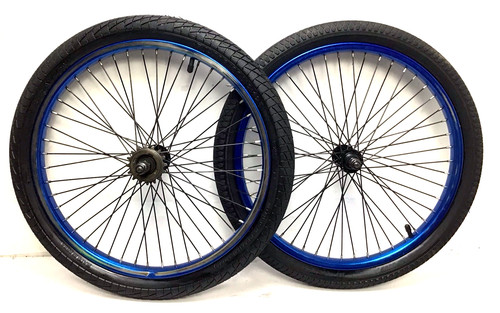 Set ruote blu - set, 20"
