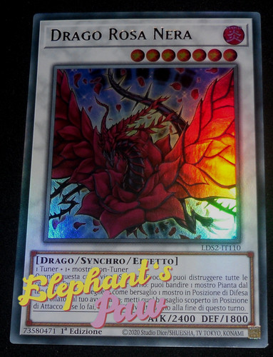 Yugioh drago rosa nera - yugioh,