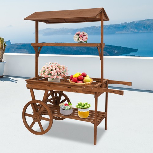 Carrello tavolo rotante retrò