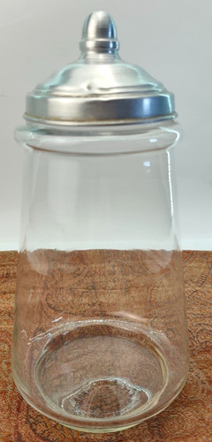 Vaso barattolo vetro - in,