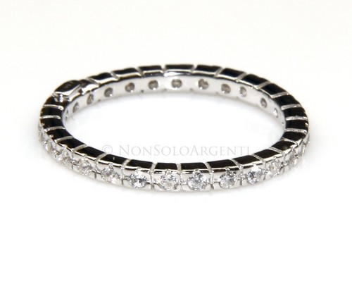 Anello eternity fedina argento - anello,