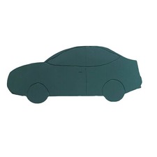 PORTAFOGLIO IN SCHIUMA FLOREALE POSTERIORE AUTO FUNERALE COMMEMORATIVO OMAGGIO FIORISTICA SKU 2324