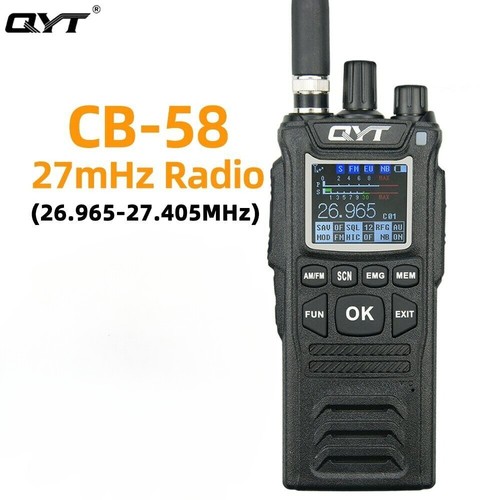 Qyt 27mhz 58 - am/fm, cb-58