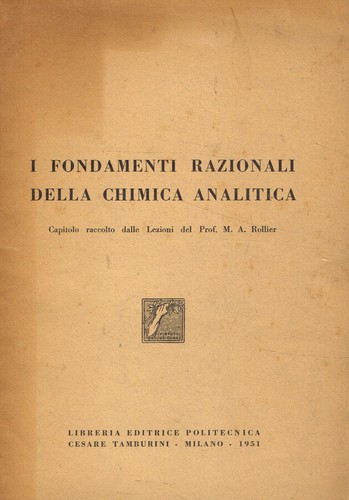 Fondamenti razionali della - i,