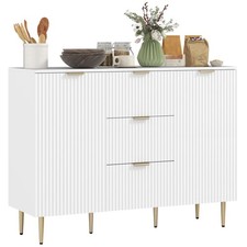 HOMCOM Credenza Moderna con 3