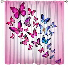 Butterfly Curtains for Girls