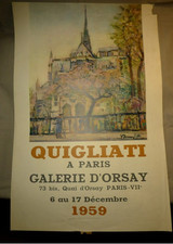 Verdiano QUIGLIATI, Affiche