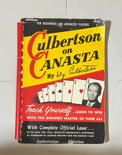 Culbertson canasta ely - by,