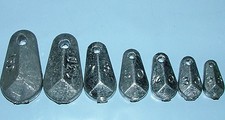 3 PEZZI PIOMBO TRIFACCETTATO