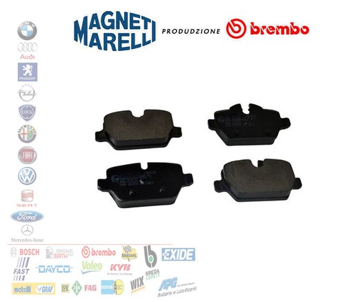 Pastiglie freno posteriori - pastiglie, bmw
