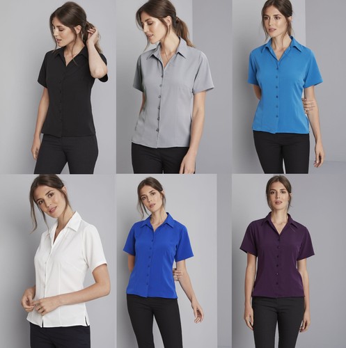 Camicia donna manica corta