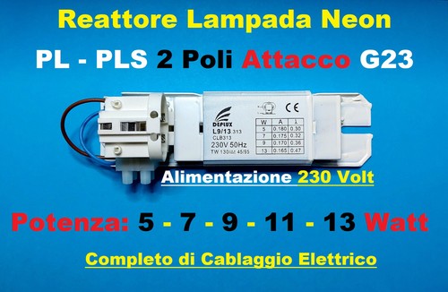 Alimentatore reattore ballast - reattore,