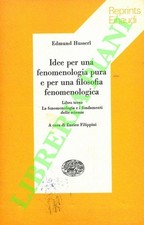 HUSSERL Edmund - Idee per una