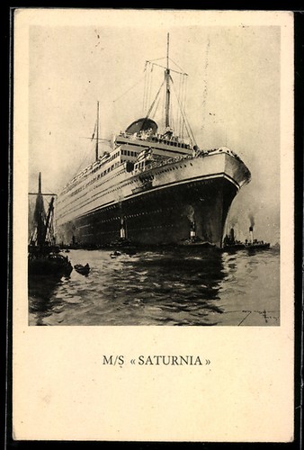 Cartolina artista nave - cartolina,